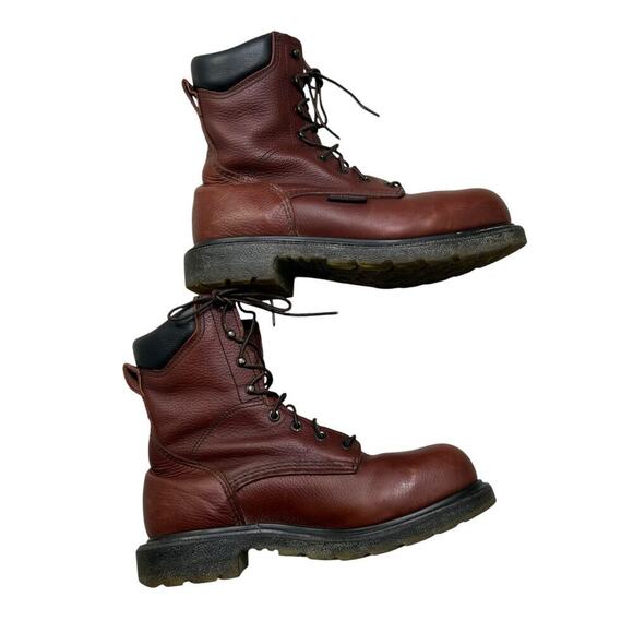 Red‎ Wing Shoes Men’s SUPERSOLE® 2.0 8-INCH SAFETY TOE BOOT - 2408 Brown - 8 - Picture 9 of 9